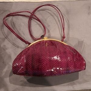 Vintage purple purse